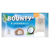 Bounty Snowballs 8 pack chocolate coconut marshmallow - British product