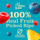 TruFru frozen raspberries in white and dark chocolate (British brand)