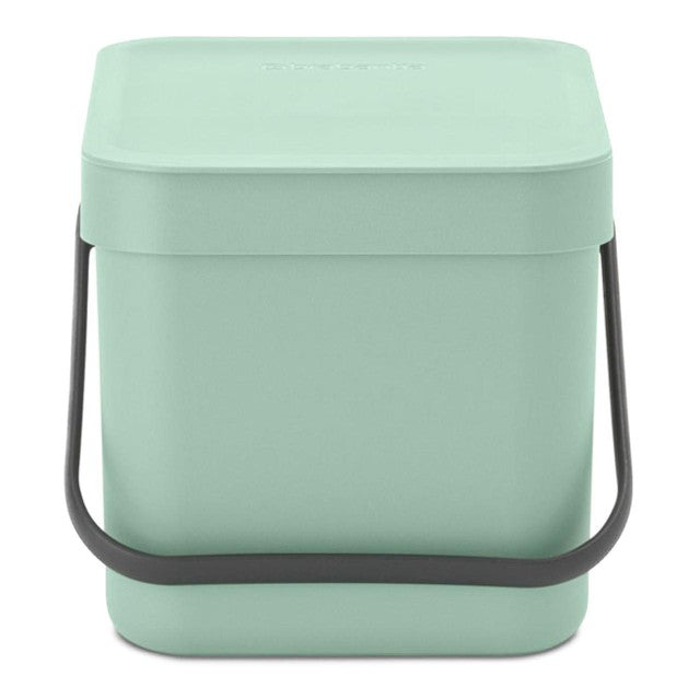 Brabantia Sort & Go Waste Bin Jade Green 6L - British product