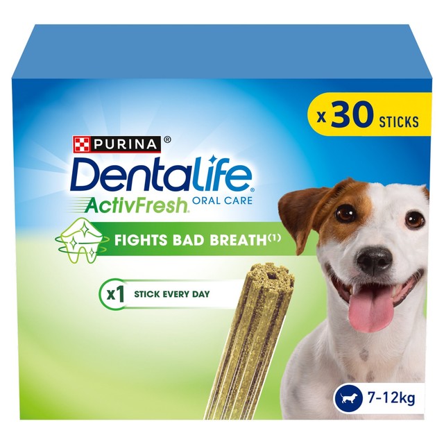 Dentalife ActivFresh Small dental dog chews - British product
