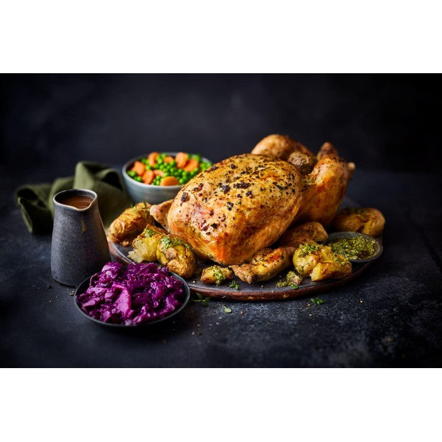 M&S British chicken stuffed with pork, sage & onion 2.55kg, imported from the UK