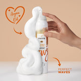Pantene Styling Waves Hair Mousse 200ml, imported from the UK