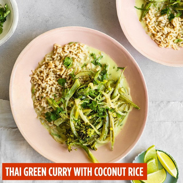 Merchant Gourmet Coconut Lime microwave rice 250g, imported from the UK