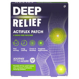 Deep Relief Actiflex Patch 4 pack - British product