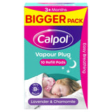 Calpol vapour plug refill pads 10 pads - British product