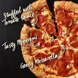 Chicago Town Takeaway Stuffed Crust Pepperoni Pizza 645g - British product