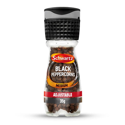 M&S Schwartz Black Peppercorn Grinder 35g- Buy online at McGrocer