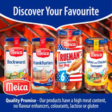 Meica Frankfurter Pork Hot Dog Sausages 375g, imported from the UK