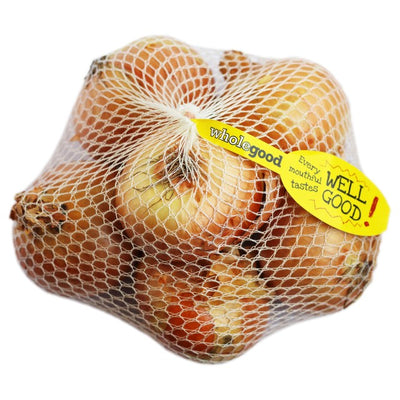 Økologiske løk fra Wholegood 1,5 kg