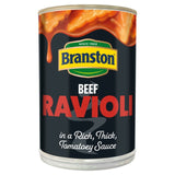 Branston beef ravioli in tomato sauce canned pasta 395g - British product