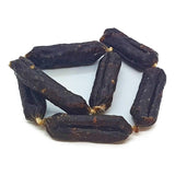 The Innocent Hound venison sausages with chopped apple dog treats (British brand)