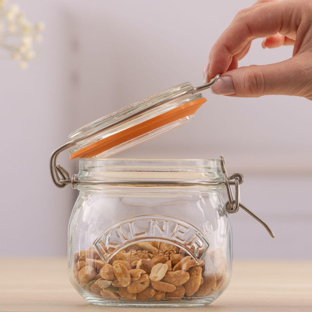 Kilner clip top jar 0.5 litre, UK version