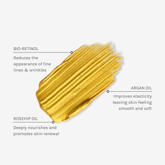 Evolve Beauty Bio-Retinol Gold Mask 60ml - British product