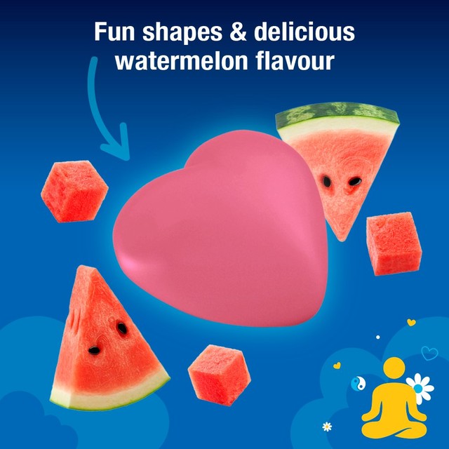 Haliborange Younger Minds Mind & Mood watermelon flavoured gummies 60 pack, UK version