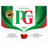 PG Tips original black tea bags 160 count, imported from the UK