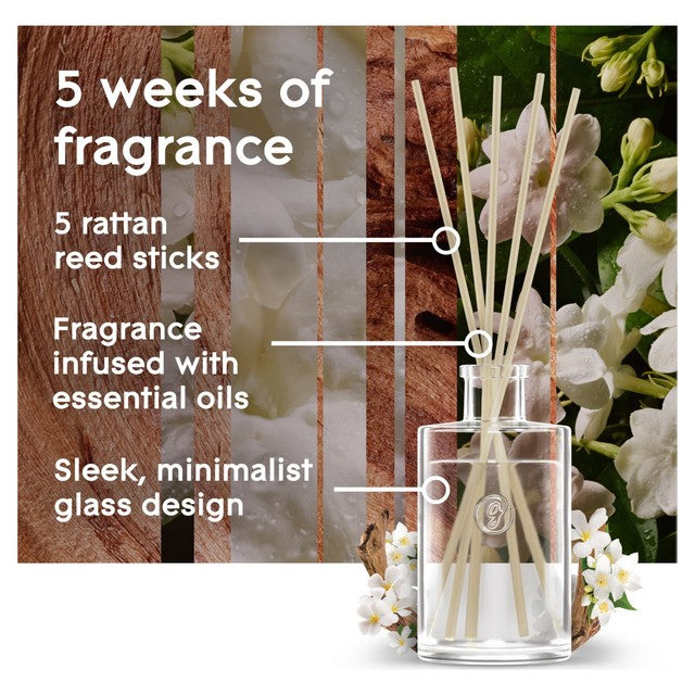 Glade sandalwood and jasmine reed diffuser 50ml, UK version