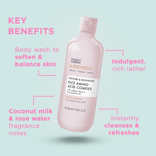Baylis & Harding Plant Collagen Body Wash 500ml - British product