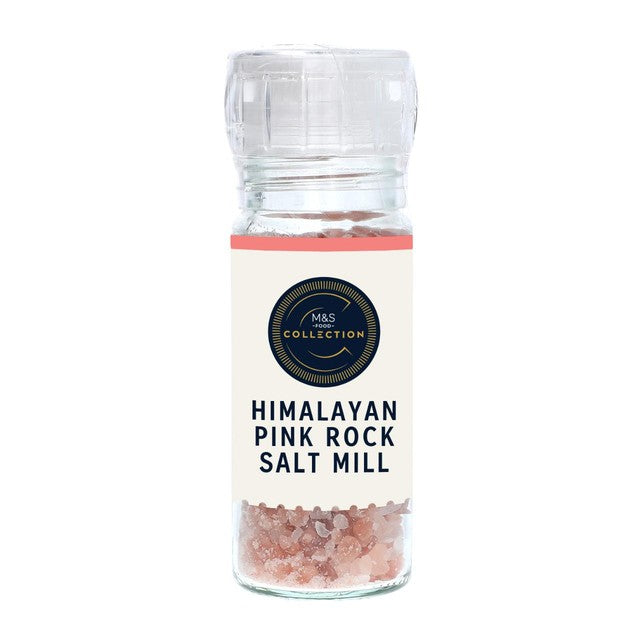 M&S Himalayan pink rock salt mill 95g - British product