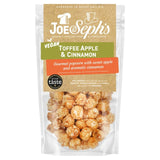 Joe & Seph's vegan toffee apple & cinnamon popcorn 70g, UK version
