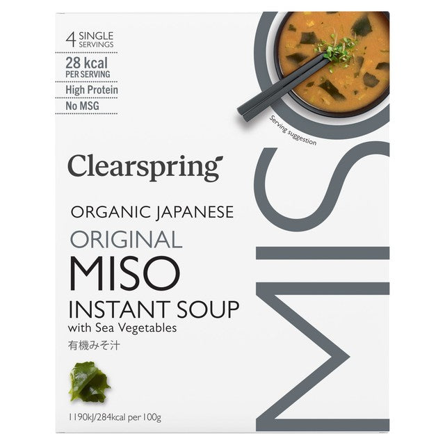 Clearspring organic miso soup 40g - British product