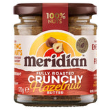 Meridian crunchy hazelnut butter 170g, imported from the UK