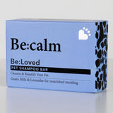 Be Loved Be Calm dog shampoo bar 110g, imported from the UK