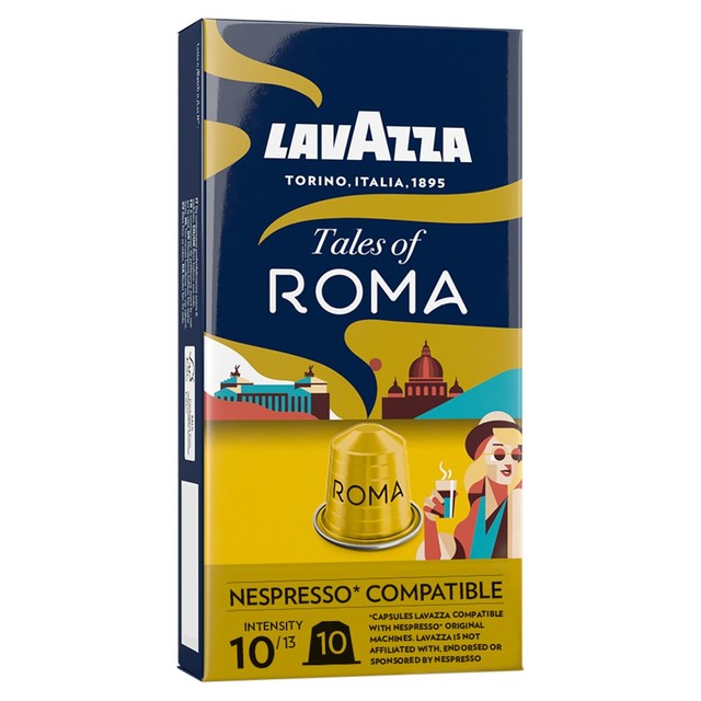Lavazza Tales of Italy Roma coffee capsules 10 capsules, UK version
