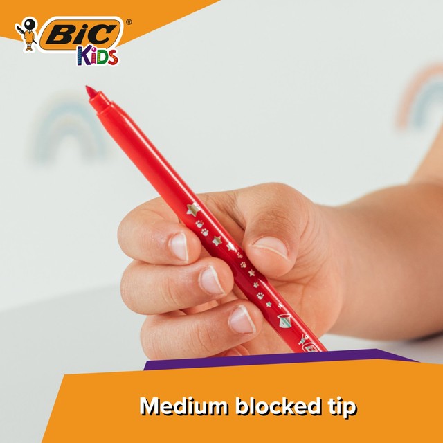 BIC Kids Magic Felt Pens Pack of 12 - British product