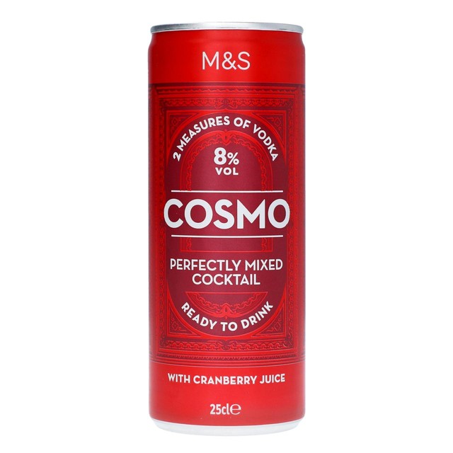 M&S Cosmo cocktail 25cl - British product