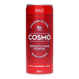 M&S Cosmo cocktail 25cl - British product