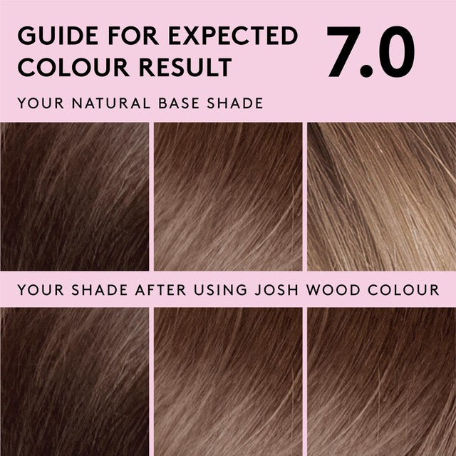 Josh Wood Colour hair colour kit Lightest Brown 110ml, UK version