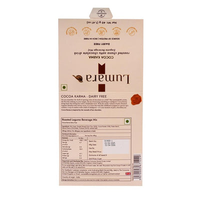 M&S Lumara Cocoa Karma Ristet Chana Sattu Melkefri Varm Sjokoladedrikk Miks 40g - Kjøp online hos McGrocer