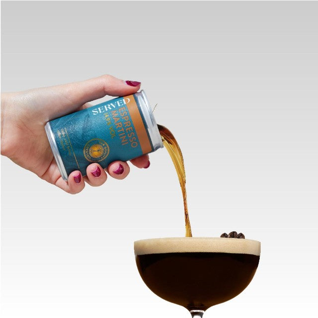 Served cocktail variety pack 8 x 125ml with four flavours (British brand)