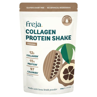 M&S Freja Collagen Protein Chocolate Shake Powder 300g- Buy online at McGrocer