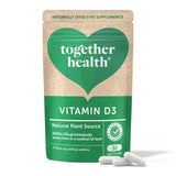 Together Health vitamin D3 plant source supplement 30 capsules (British brand)