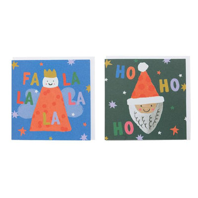 Sainsburys Sainsburys Home Cube Bright Santa Angel 10pk- Buy online at McGrocer