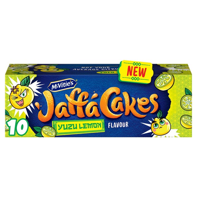 McVitie's Jaffa Cakes Yuzu Lemon - British product