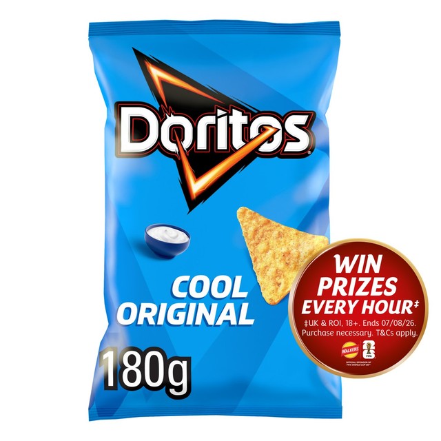 Doritos Cool Original tortilla chips 180g - British product