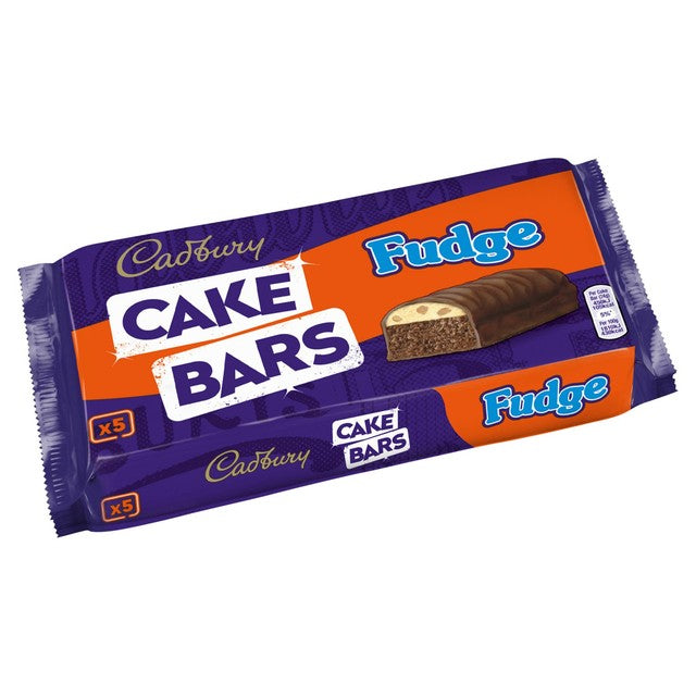 Cadbury Fudge Cake Bars 5 pack - British product