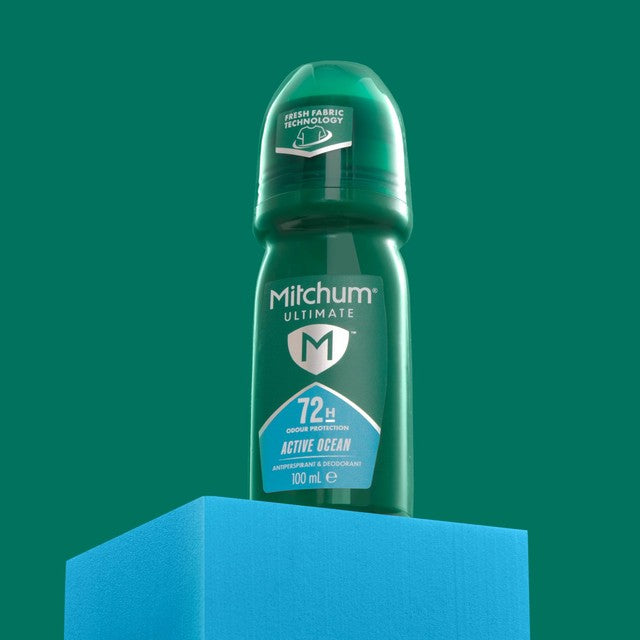 Mitchum deodorant roll-on Active Ocean, UK version