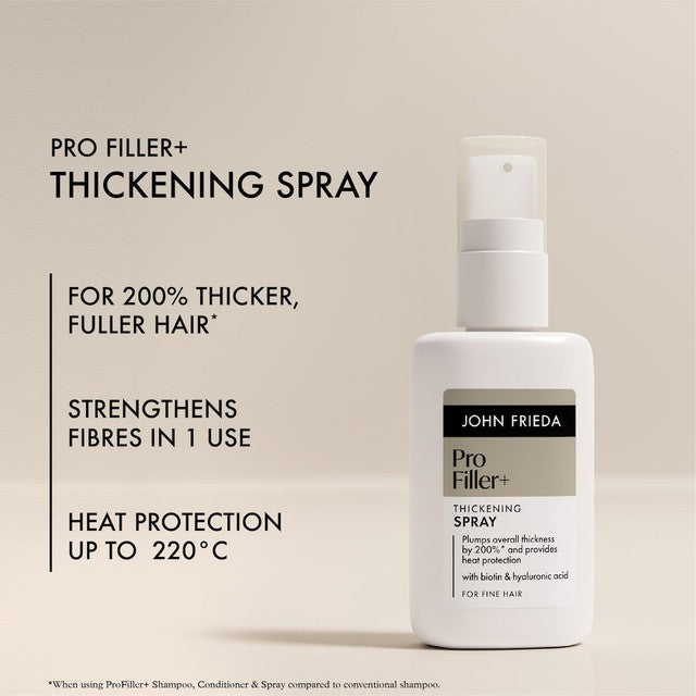 John Frieda PROfiller+ Thickening Spray - British product