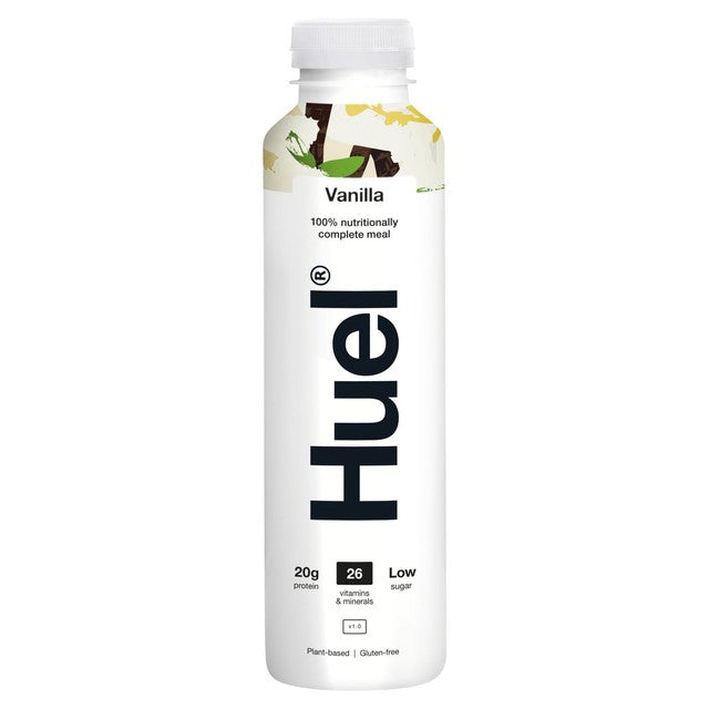Huel Vanilla meal replacement shake 500ml, UK version