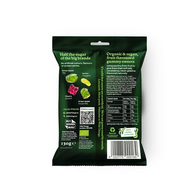 Wild Thingz Zesty Pests حلويات جيلاتينية عضوية 130 جرام