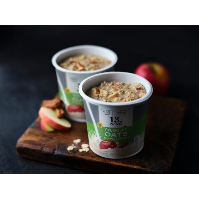 M&S Good Gut Apple & Cinnamon Overnight Oats (British brand)