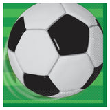 Unique Party football paper napkins 16 pack - British product