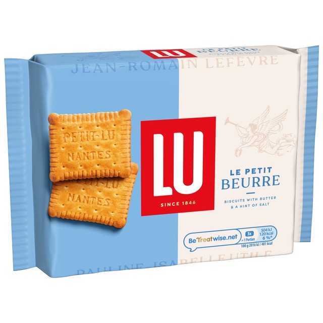 LU Petit Beurre Salted Butter Biscuits 168g, UK version