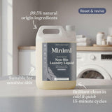 Miniml Flüssigwaschmittel Fresh Linen 5L, importiert aus Großbritannien