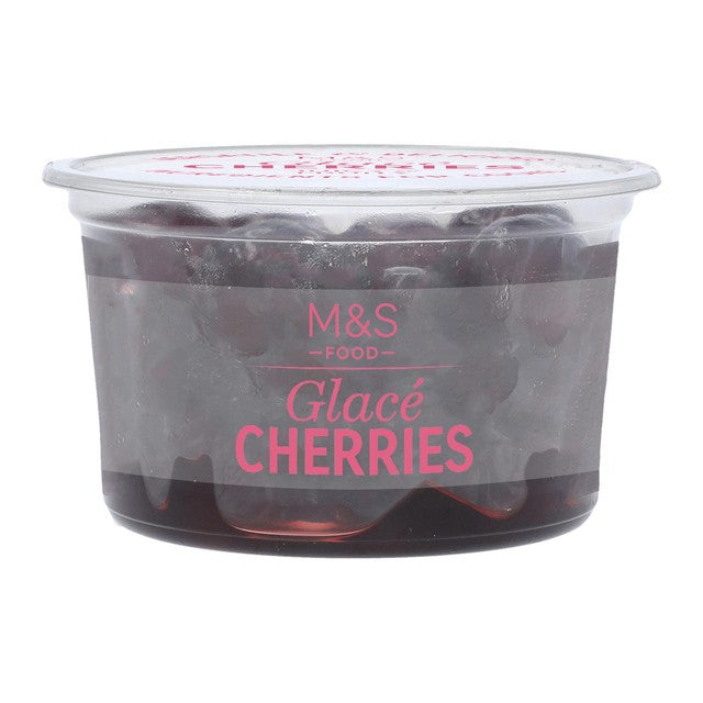 M&S glacé cherries 200g, imported from the UK