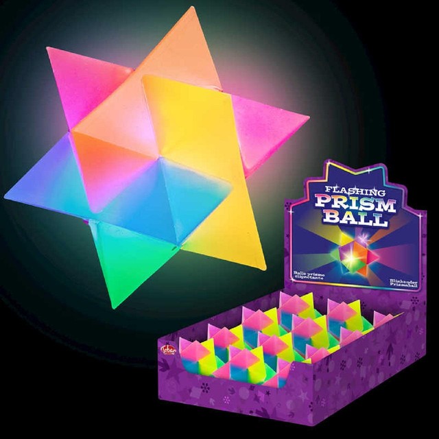 Tobar flashing prism ball toy - British product