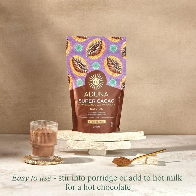 Aduna Super Cacao Powder 275g - British product